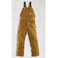 Men's Duck Zip-to-Thigh Bib Overalls